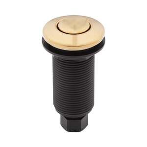 Signature Hardware Sinktop Air Switch Button - Brushed Gold SHASB2BG